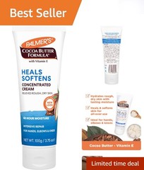 Daily Skin Therapy Cocoa Butter Concentrated Cream – Heals Dry Skin 3.75 Oz