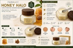 FARMACY HONEY HALO Ultra-Hydrating Moisturizer – 1.7 fl oz | 50ml | AUTHENTIC