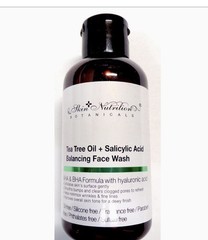 Skin Nutrition Botanicals Tea Tree Oil + Salicylic Acid Balancing Face Wash