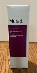 Murad • Hydration AHA/BHA Exfoliating Cleanser • Full Size 5 fl oz • New In Box