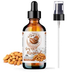 Sweet Almond Oil: Cold-Pressed, Pure, Perfect for Skin, Hair, Massage Therapy