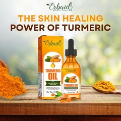 Turmeric Oil – Dark Spot Facial Serum for Face & Body – 1 Fl Oz (Pack of 1)