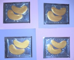 Celestolite Gold Diamond Mask Set 4 Face 4 Eye NEW Exp 2028 Skincare