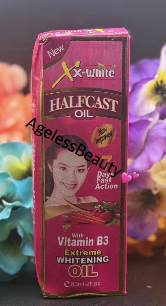 XX-White Half-C Face & Body Oil, 7days Results 80ml 💯 Newly Improved