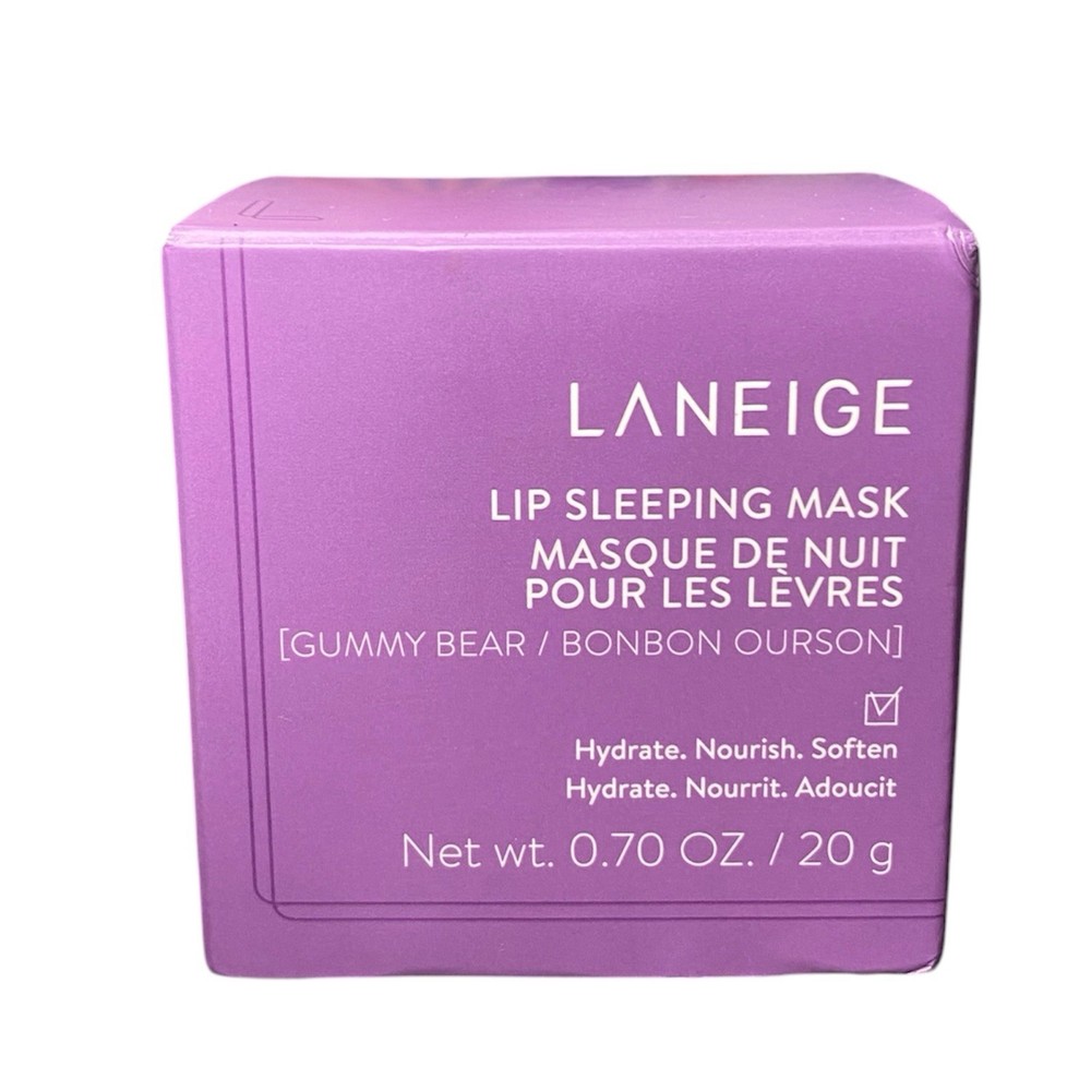 Laneige Lip Sleeping Mask Gummy Bear 20g Overnight Hydrating Treatment NEW