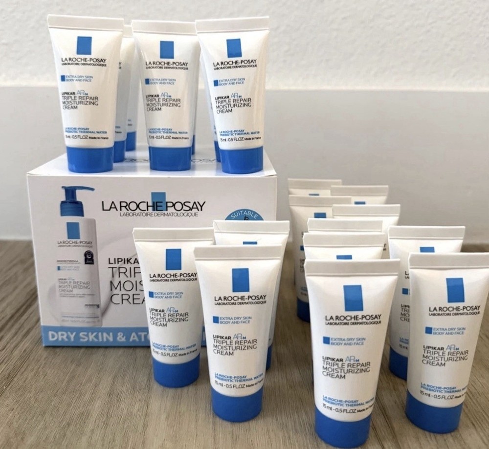 La Roche-Posay Lipikar AP+M Triple Repair Hydrating Cream .05oz 20-Pack Exp12/27