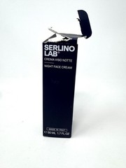 NEW Serlino Lab Night Face Cream Moisturizer Open Box Italy Exp 12/27