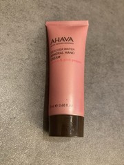 AHAVA Deadsea Water Mineral Hand Cream – Cactus & Pink Pepper 0.68 oz NWOB