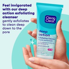Clean & Clear Deep Action Exfoliating 7 Fl Oz (Pack of 1), Scrub