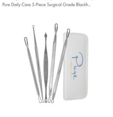 Pure Daily Care 5-Piece Surgical Grade Blackhead Remover Kit