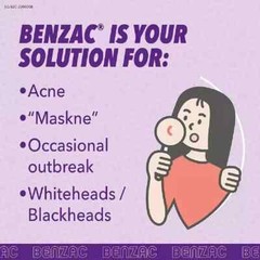 Galderma Benzac AC 5% Benzoyl Peroxide Gel Acne Pimple 15g ( X 10 ) FAST SHIP