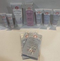 First Aid Beauty Assortment of 9 Travel Size Items ~ See list below