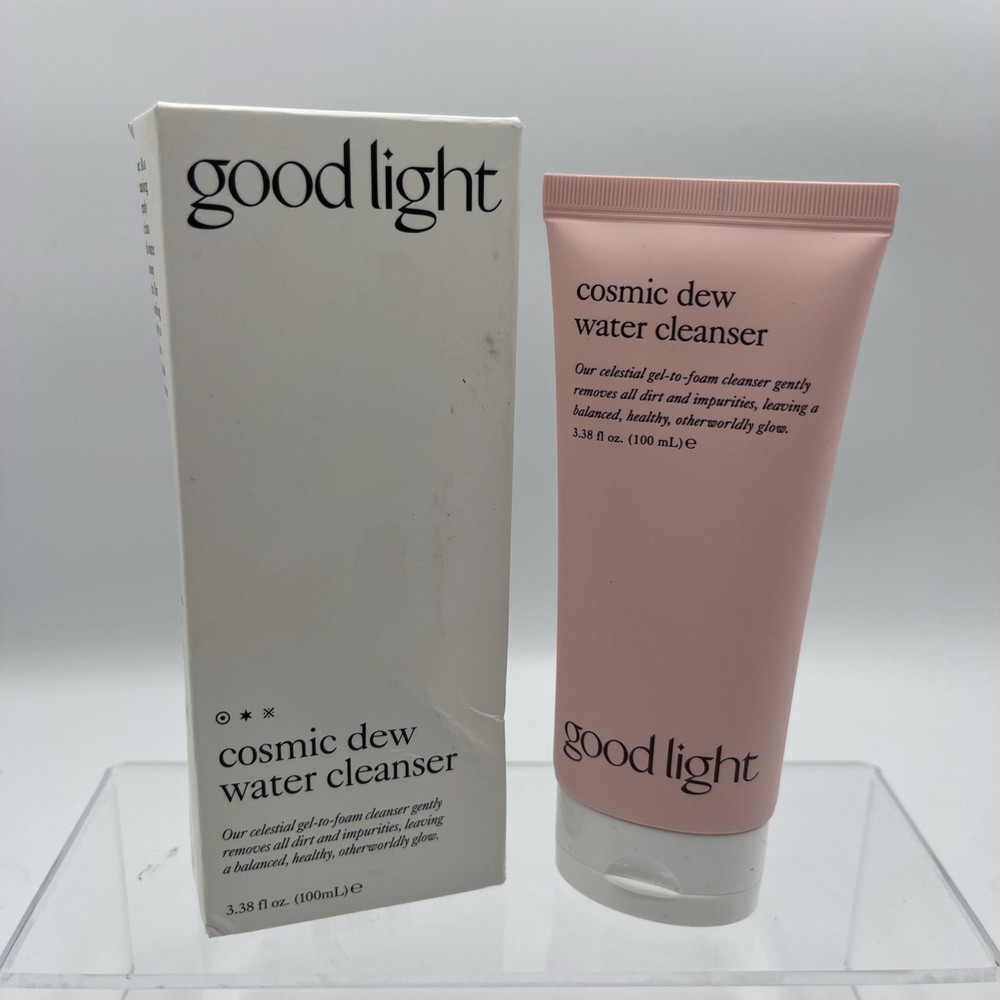 good light Cosmic Dew Gel To Foam Water Face Cleanser 3.4 oz, NIB Sealed