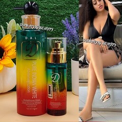 2pcs. Pure indian White body lotion & serum. Set. Glutathion GLOW👌