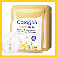 20pcs Anti-wrinkle Collagen Face Mask Moisturizing Anti-aging Repair Brightening