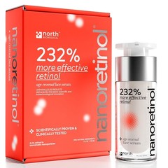 North Biomedical NANORETINOL, the Retinol Serum 232% more Effective – Clinically