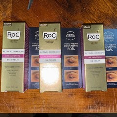 RoC Retinol Correxion Eye Cream Mini for Dark Circles & Puffiness **LOT OF 3**