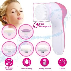 Waterproof Electric Facial Brush Deep Cleansing Exfoliator Skin Care Device