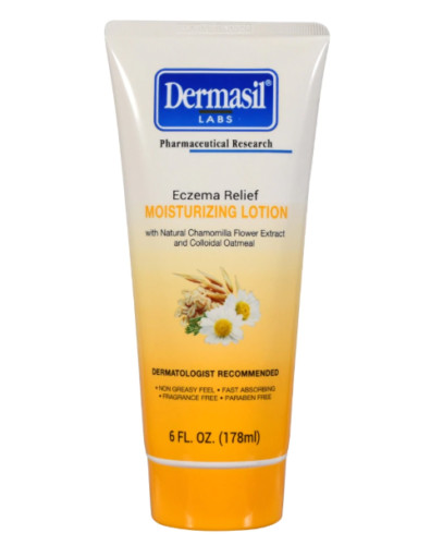 (1) – Dermasil Eczema Relief Moisturizing Lotion, 6 oz. Tube FREE SHIPPING