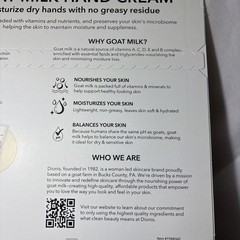 Dionis Goat Milk Skincare 3 Pack Assorted Scented Hand Creams, 2½ oz