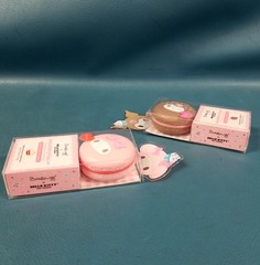 Lot of 13 New The Creme Shop X Hello Kitty Chocolate/Red Velvet Macaron Lip Balm