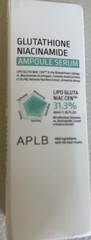 US SELLER APLB Glutathione Niacinamide Ampoule Serum 40ml Whitening Anti-aging