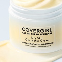 COVERGIRL Clean Fresh Skincare Dry Skin Corrector Face Cream, 2.0 fl oz
