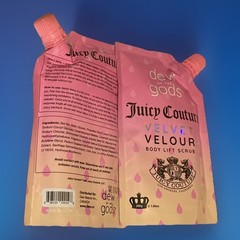 2X Juicy Couture Dew ofthe Gods Velvet Velour Body Lift Scrub 7.05oz Exp10/27/27