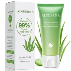 Aloderma 99% Organic Aloe Vera Gel Made within 12 Hours of Harvest Face & Body