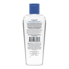 Cetaphil Gentle Waterproof Makeup Remover, 6 Fl Oz (Pack of 1), white