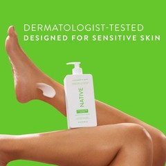 Native Cucumber And Mint Moisturizing Lotion Dermatologist Tested. 16.5oz 2 Pack
