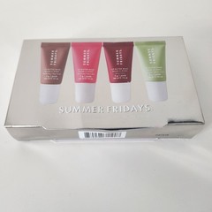 Summer Fridays Lip Butter Balm Minis Set – Vanilla Beige, Pink Guava, Cherry