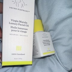 Drunk Elephant Virgin Marula Facial Oil Mini 0.5 fl oz / 15 mL Unrefined