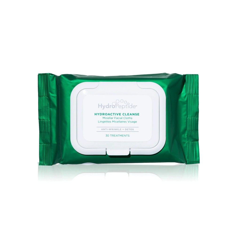Hydropeptide Hydropeptide Hydroactive Cleanse 30 Wipes