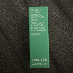 INNISFREE Green Tea Enzyme Vitamin C Brightening Serum .23oz/7ml Exp 07/2026 NIB