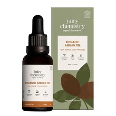 Juicy Chemistry Organic Argan Oils | Cold Pressed Hairs Face & Body Care | 100ML
