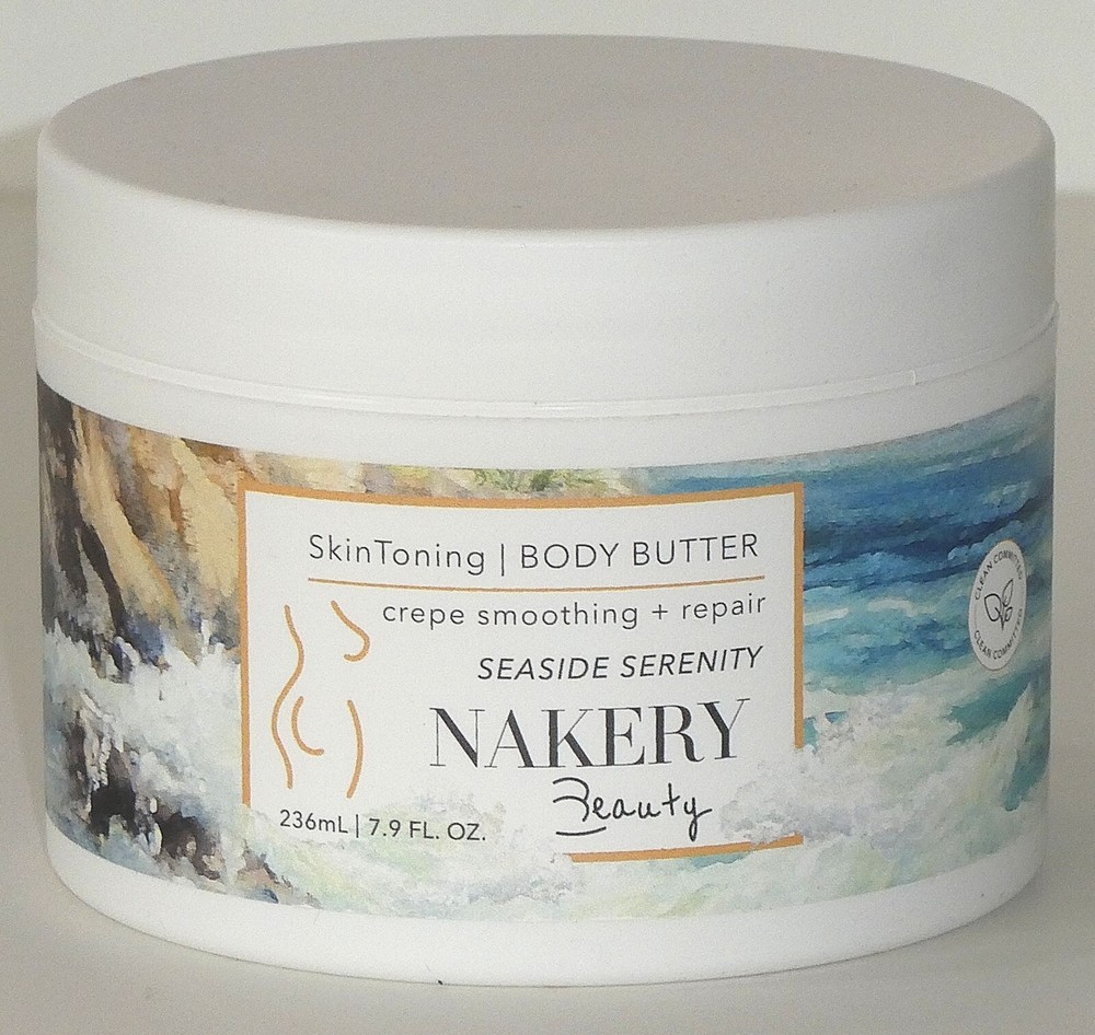 Nakery Beauty Seaside Serenity Skin Toning Body Butter 7.9 fl oz Brand New