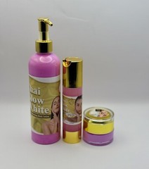 Strong Whitenizer Set Of 3 LA THAILANDAISE body Lotion &face Cream &booster Oil