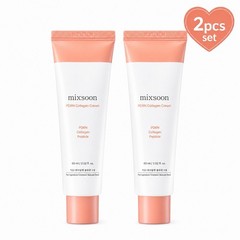 Mixsoon PDRN Collagen Cream 2pcs Set 60ml x2 Korean Anti Aging Moisturizer