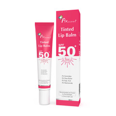 2X Fixderma 4% Kojic Acid Tinted Lip Balm SPF 50+ (15ml) -2pc