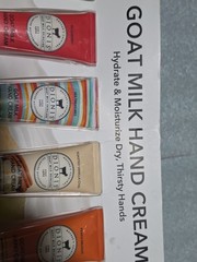 Dionis Goat Milk Hand Cream Set Verbena&cream Rosemary Sea Treasures Toasted Van