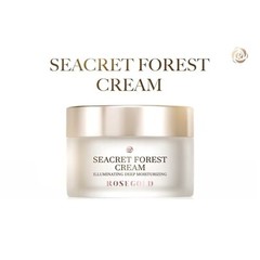 Rosegold Seacret Forest Cream Boost Skin Radiant Smooth Clear With Aura 30ml