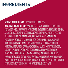 Cerave 1% Hydrocortisone Anti-Itch Cream, Fragrance-Free Relief for Eczema-Prone