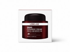 LEBELAGE Snail Ceramide Face Cream 100ml Moisturizing Anti Aging K-Beauty