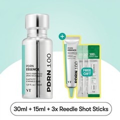 VT PDRN Essence 100 Value Set (30ml + 15ml + 3 Reedle Shot Sticks) K-Beauty