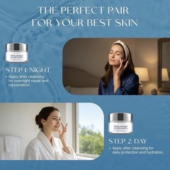 Skin 2.0 Hyaluronic Acid Collagen – Day Night Cream Set – 2x50ml – Anti Aging