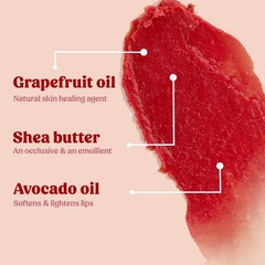 Vilvah Grapefruit Lip Balm for Dry, Chapped & Cracked Lips | 10g