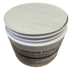 Whish White Tea & Lavender Sugar Scrub 8 Oz- Exfoliates, Moisturizes New-Sealed