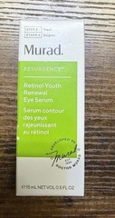 Murad Resurgence Retinol Youth Renewal Eye Serum Wrinkles Firming 0.5 fl oz