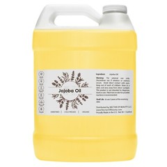 Jojoba oil organic carrier 100% pure cold pressed bulk 128 oz skin hair non gmo